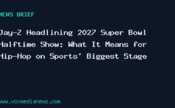 Professional concert stage lighting and equipment at a major stadium venue